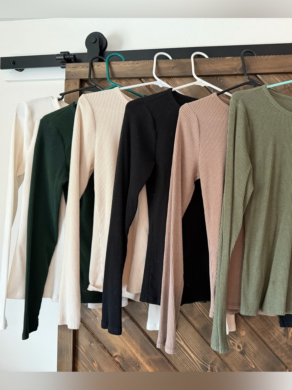 Ribbed Long Sleeve Top Bundle